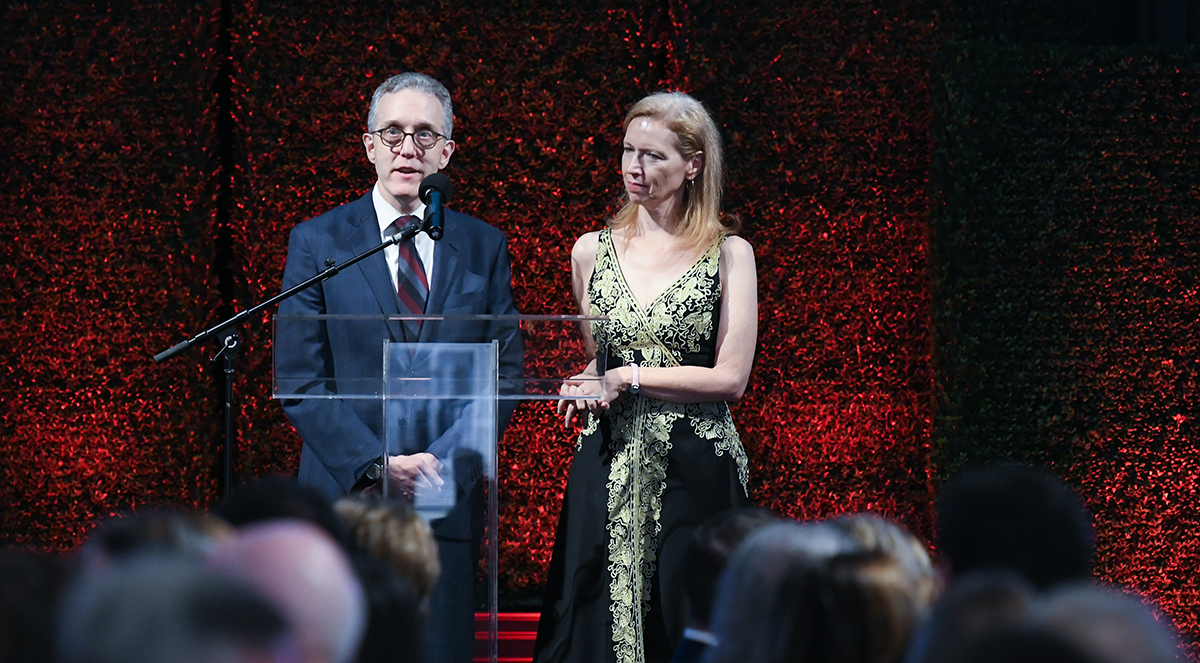 Jedd Wolchok, MD, PhD and Mary Elizabeth Williams.