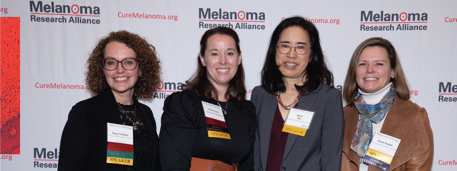Tracy Callahan, Rachel Vogel, PhD, Maria Wei, MD, PhD, and Susan Swetter, MD