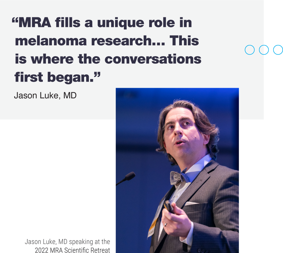 MRA is vital to melanoma research